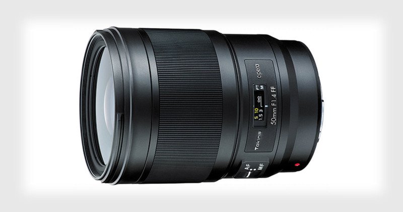 لنز جدید Tokina Opera 50mm f/1.4 FF برای دوربین های فول فریم نیکون با مانت Fمعرفی شد
