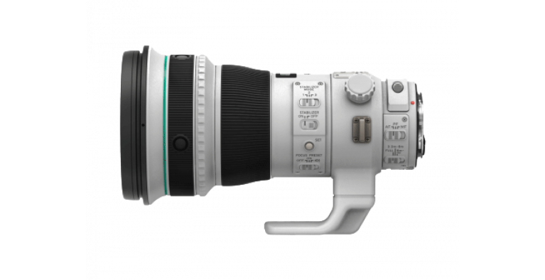 لنز های سوپر تله فتو 400mm, 500mm و 600mm در دست تولید کانن