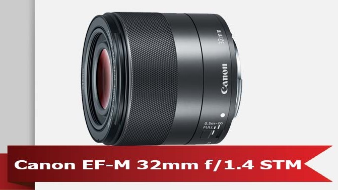 لنز کانن EF-M 32mm f/1.4 STM معرفی شد