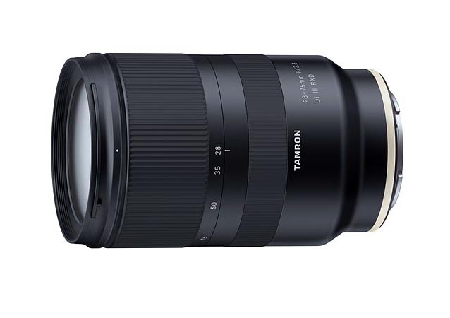 لنز 28-75mm F/2.8 Di III RXD کمپانی تامرون برای دوربین های سونی FE معرفی شد