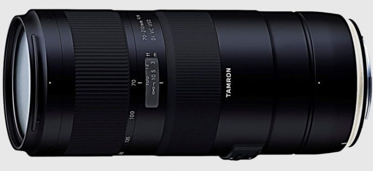 لنز Tamron 70-210mm f/4 Di VC USD معرفی شد